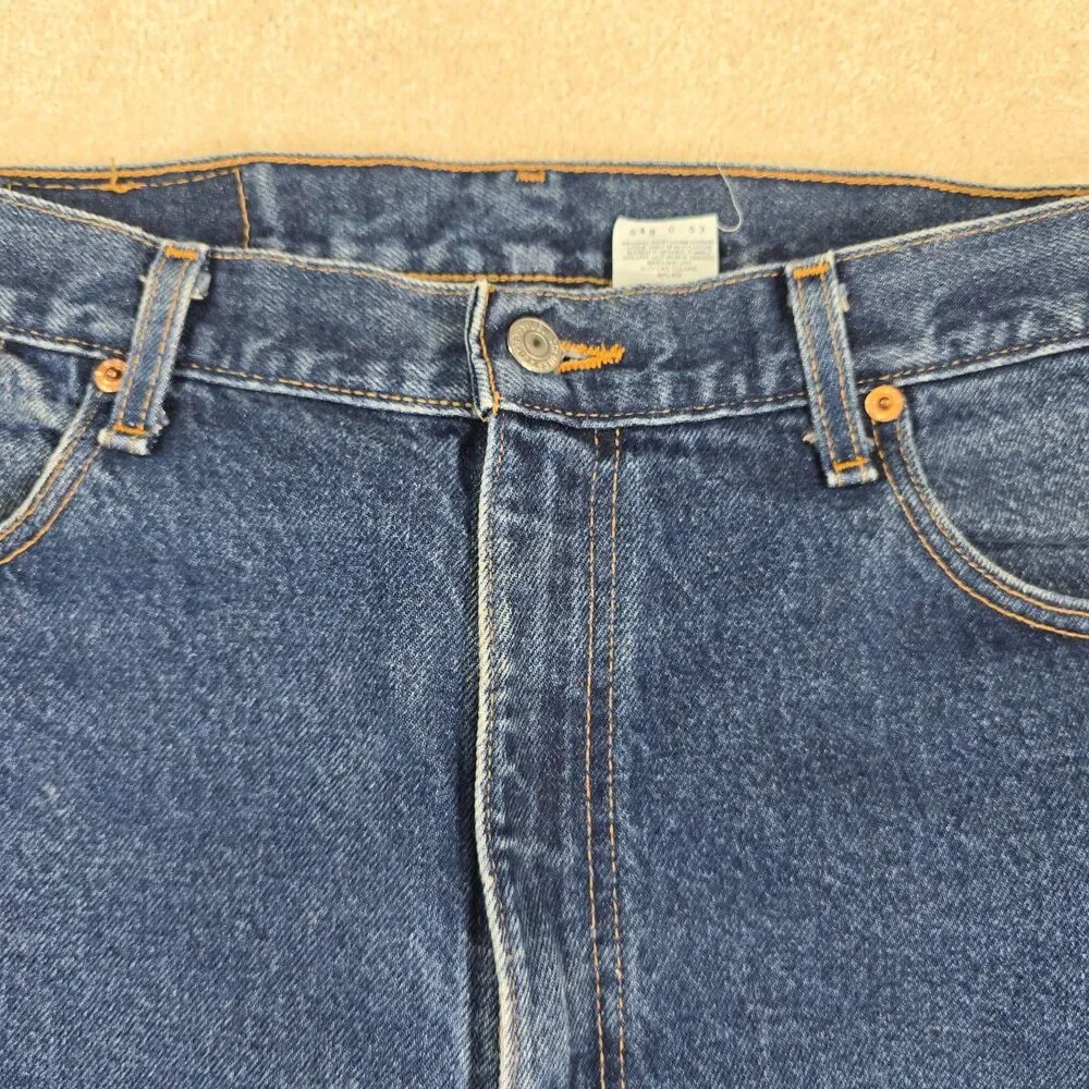 VTG Levis 505 Jeans Regular Fit Straight Leg Jeans Men's Size Tag 38x30